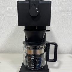 【受渡者決定】ツインバード 全自動コーヒーメーカー ミル付き C...