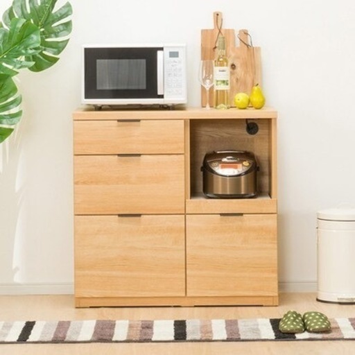 【送料込】【期間限定値下げ中】ニトリ キッチンカウンター 薄型カウンター下収納セット (DBR) | ニトリネット【公式】 家具