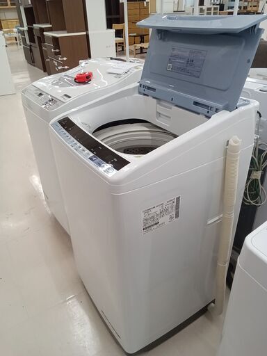 ★ジモティ割あり★ HITACHI 洗濯機 BW-V70B 7㎏ 18年製 動作確認／クリーニング済み TC1192