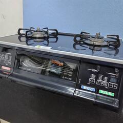 J339☆多少使用感☆パロマ☆都市ガスコンロ☆水無し両面焼きグリル