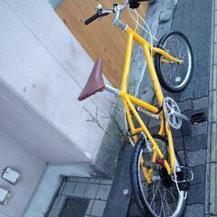 WEEKEND BIKES[ウィークエンドバイクス]20吋 ミニベロ(小径車) アルミ/7speed/マスタード