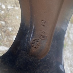 ステルスレーシング？17インチ　4穴100 7.5J 4本