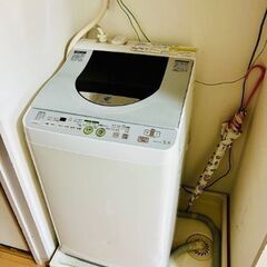 シャープ5.5キロ洗濯機 オリオンテレビ