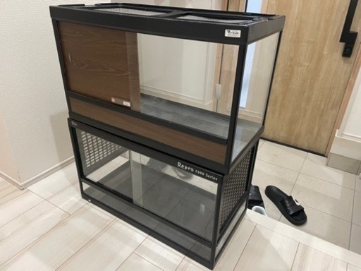 爬虫類　ケージ　ビバリア　レプロ　1000  2セット