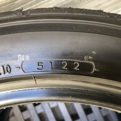 【深溝】17インチ　アドバンネオバAD09　8部山　２本セット