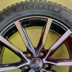 【取引完了です】タイヤホイールセット　スタッドレス225/50R17 ミシュラン　PCD 5穴114.3 +48