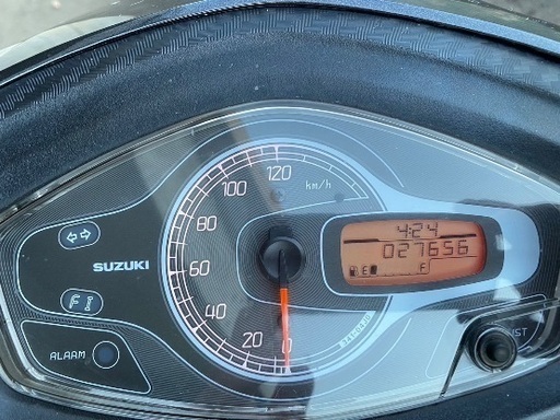 お話中）【不動車】バイク スズキ アドレス v125s リミテッド スズキ