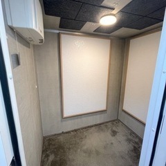 【お譲り先決まりました】 カスタム防音室1.25畳 DR-30 防音ブース