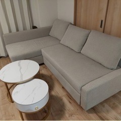 ほぼ新品 )家具 ソファ 3人掛けソファ