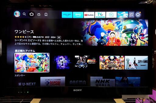 SONY BRAVIA  KDL-40EX720 / 40インチ液晶TV　中古完動品【お渡し予定の方が決まりました】