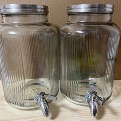 IKEA ドリンクサーバー蛇口瓶5L×２台