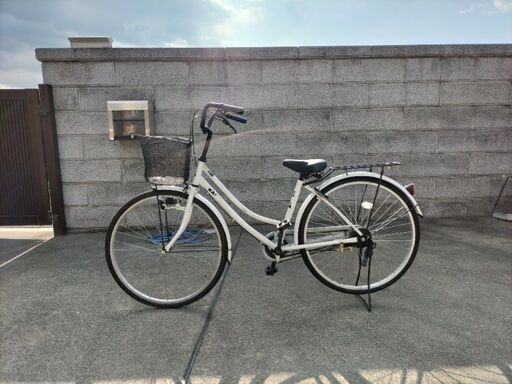 綺麗です。直ぐに乗って帰れます。26インチ自転車