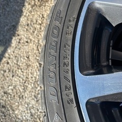 TRD 17インチ　スタッドレスタイヤ付き　5穴　PCD100 レクサス、プリウス等