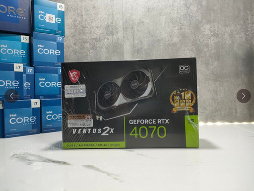 【新品】MSI geforce rtx4070 ventus 2x