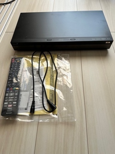 【最終期間限定値下げ】未使用　SHARP 4B-C10DW3 BLACK 4Kレコーダー