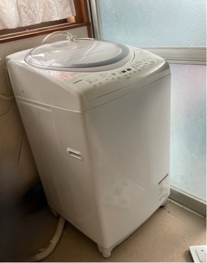予定者決定　TOSHIBA ZABOON 2018年製　洗濯機