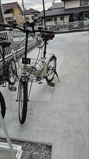 自転車　比較的新しいです！