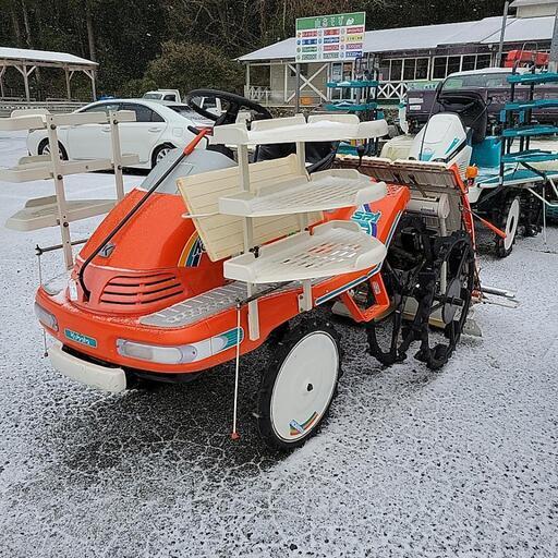 クボタ　5条植　田植機　ロータリー式