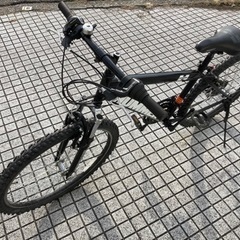 【26インチマウンテン】美品❗️前後タイヤ新品❗️3x6段変速　フロントサスペンション付　若林自転車　浜大津店　SALE中❗️