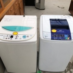 0円洗濯機色々あります❗️無料❗️ 2005〜2013年　5kg...