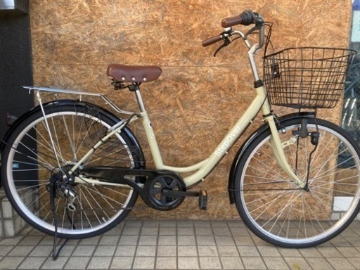 SWITCH bicycle STEP OVERシティサイクル 街乗り・買い物・通勤通学
