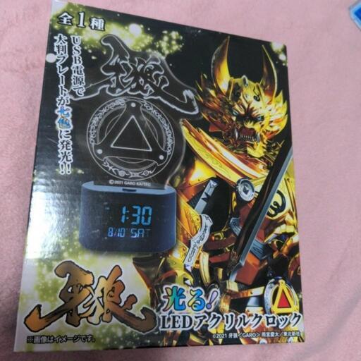 牙狼光るLEDアクリルクロック