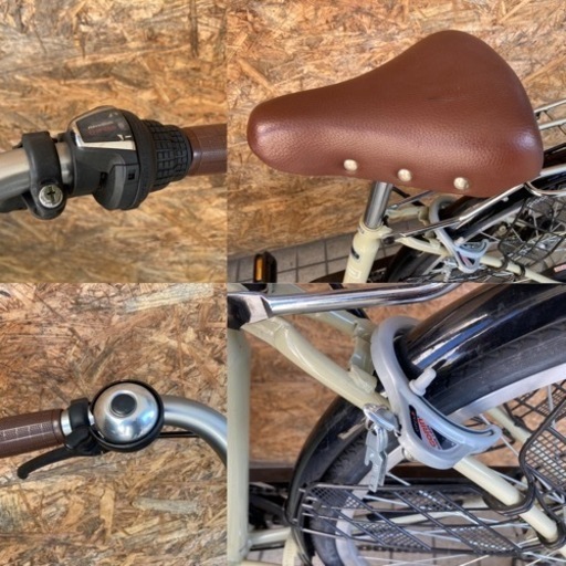 SWITCH bicycle STEP OVERシティサイクル 街乗り・買い物・通勤通学