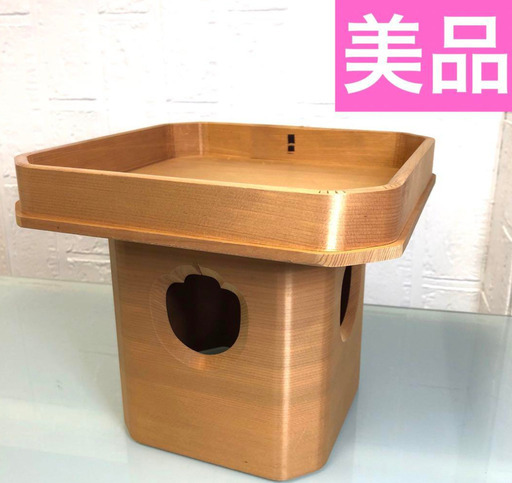 木製　三宝　８寸　お月見　神棚　神具　鏡餅　御供