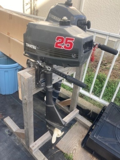 tohatsu 2.5馬力船外機 2.5maジャンク