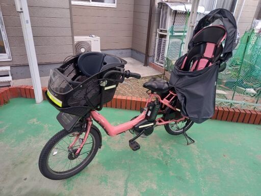 子供乗せる電動自転車 (早い勝ち) 受取日27日9時まで