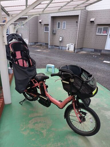 子供乗せる電動自転車 (早い勝ち) 受取日27日9時まで