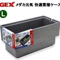 メダカ🐟GEX発泡スチロールケース Lタイプ 使用してました。