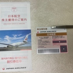 JAL 株主優待券　2024年11月30日まで有効