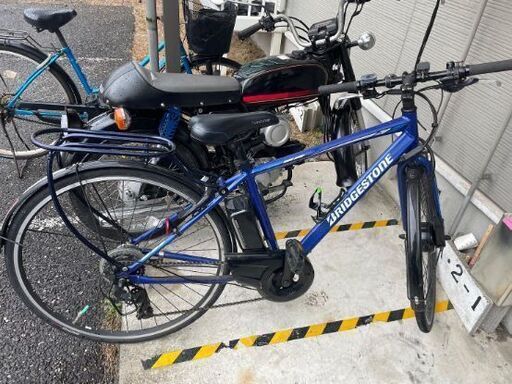 ブリヂストン　電動自転車　クロスバイク