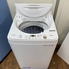 I365 ? 2022年製の美品♪ SHARP 洗濯機 （4.5㎏） ⭐ 動作