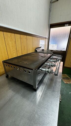 【交渉可】厨房 業務用 鉄板焼き台◇グリドル◇ガスグリラー◇都市ガス用
