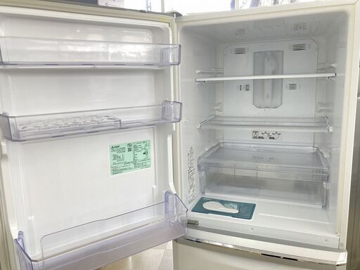 3ドア冷蔵庫　MITSUBISHI　MR-C34ZL-W1　335L 三菱電機 MR-C34Z 価格比較 - 価格.com