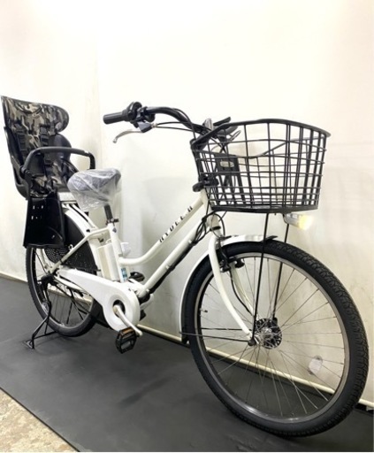 1都4県全域送料無料　業界最長12ヶ月保証　電動アシスト自転車　ブリヂストン　ハイディ2 26インチ　子供乗せ　3人乗り対応