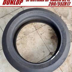 【中古タイヤパンク修理なし】DUNLOP ダンロップ SPORT...