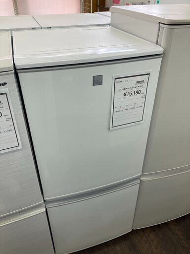 ｼｬ-ﾌﾟ　2ﾄﾞｱ冷蔵庫　HG-1510