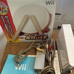 wii本体 太鼓の達人 ソフト+太鼓コントローラー セット