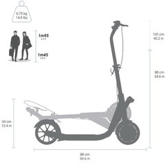 ほぼ新品★オクセロ キックボードOXELO COMMUTE 900 大人用