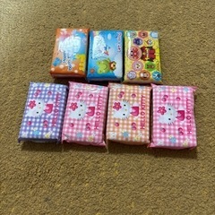 子供用ポケットティッシュ7個。50円