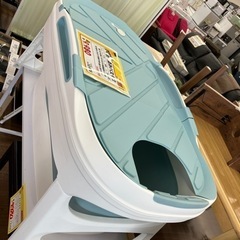 未使用品】折り畳みバスタブ 蓋たつき 15,000円の品 子供／大人対応 （B1-