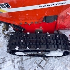 除雪機　コマツ　8馬力　セル付き