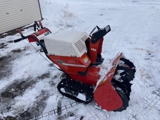 除雪機　コマツ　8馬力　セル付き