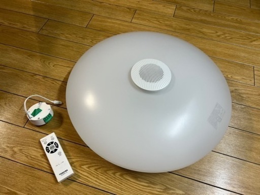 TOSHIBA LEDシーリングライトスピーカー付き