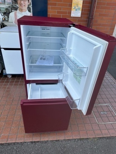 AQUA ノンフロン冷凍冷蔵庫AQR-17M(R) 2022年製 168L