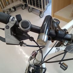 ★ジモティ割あり★ BRIDGISTONE 自転車 27インチ ホワイト クリーニング済み TC1208