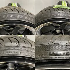 廃盤 タイヤ新品【FEDERAL 595 215/40R18】夏タイヤ 2本【RAYS ボルク 